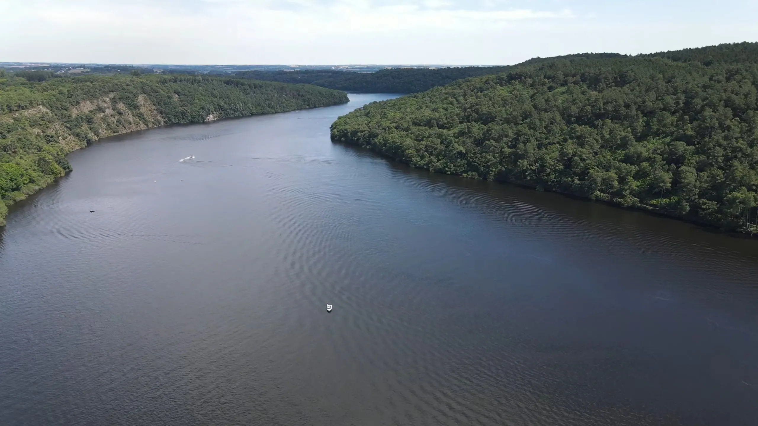 Kayak au Lac de Guerlédan