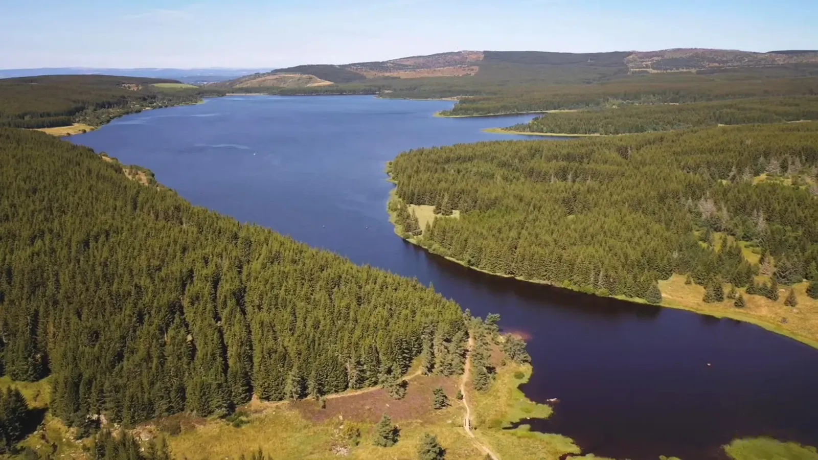 Lac de Charpal tourbières et forêt