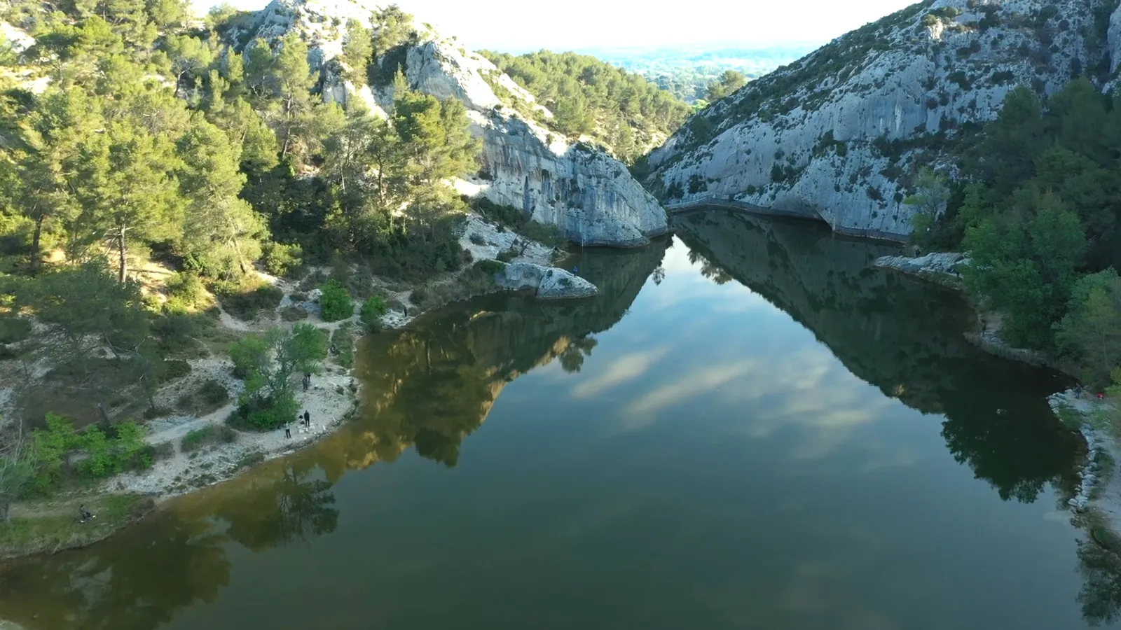 Lac de Peiroou à Saint Rémy de Provence