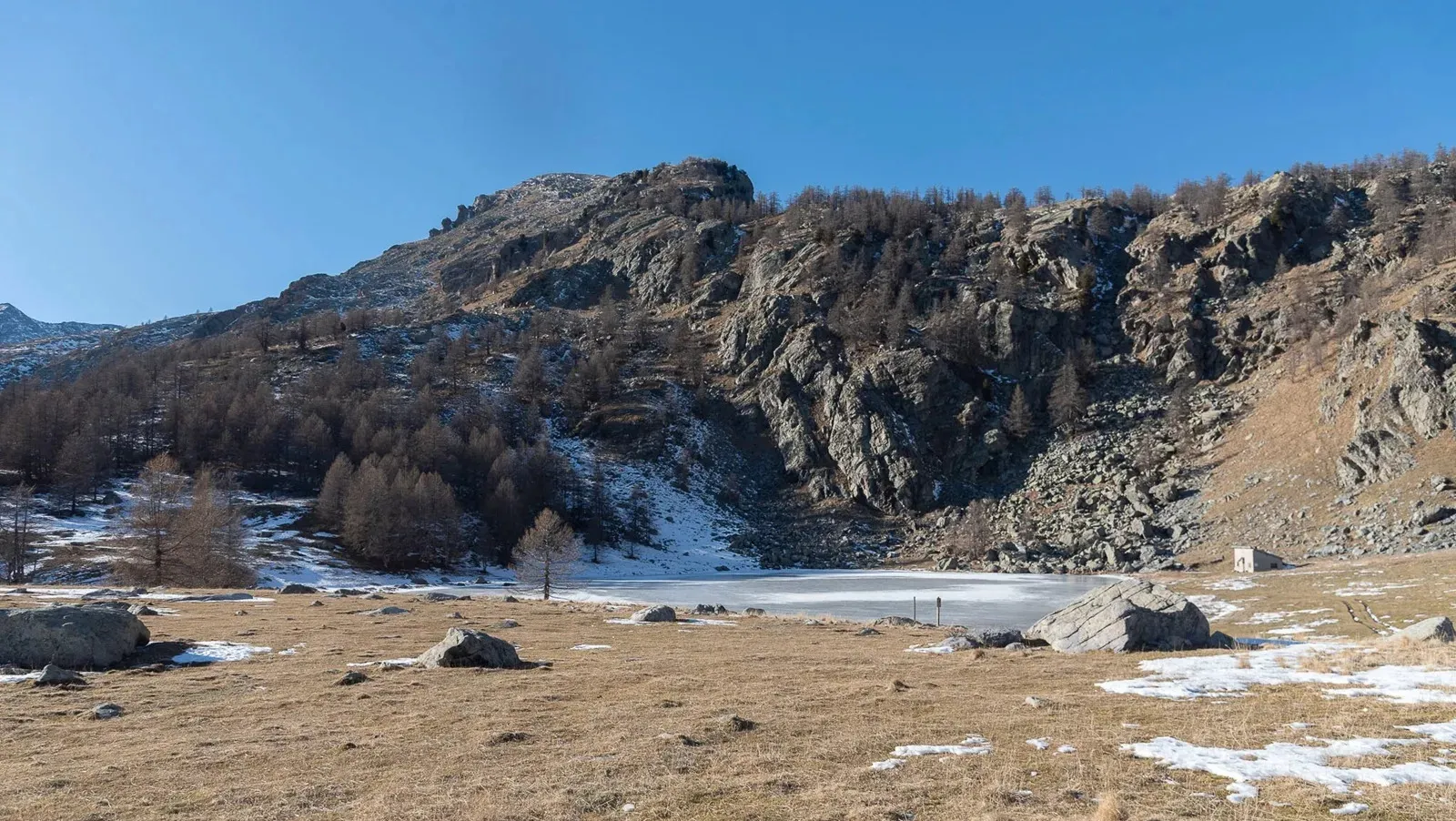 Lac des Grenouilles dans la Vallée des Merveilles