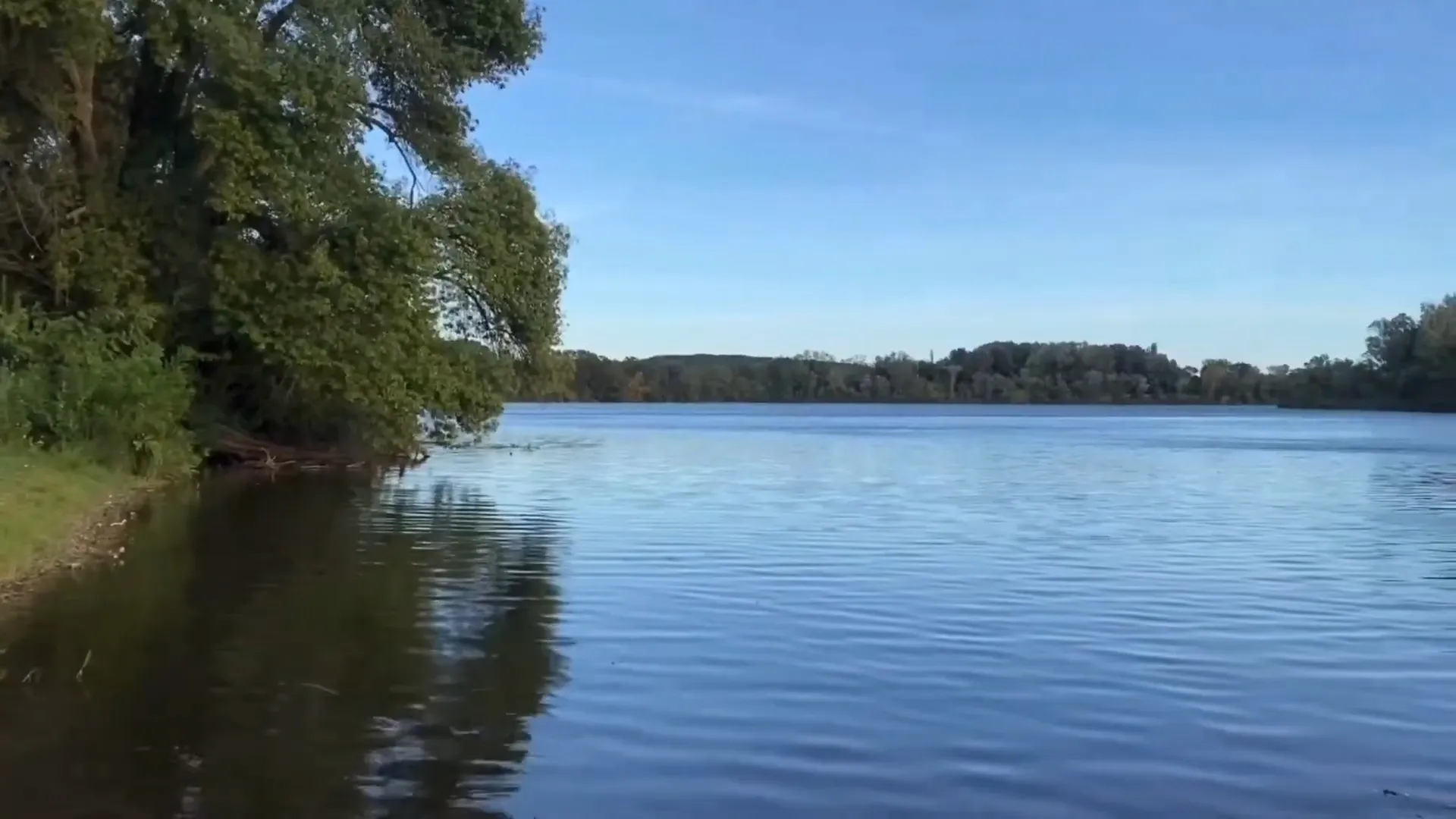 Plan d'eau sauvage du Revestidou à Caderousse