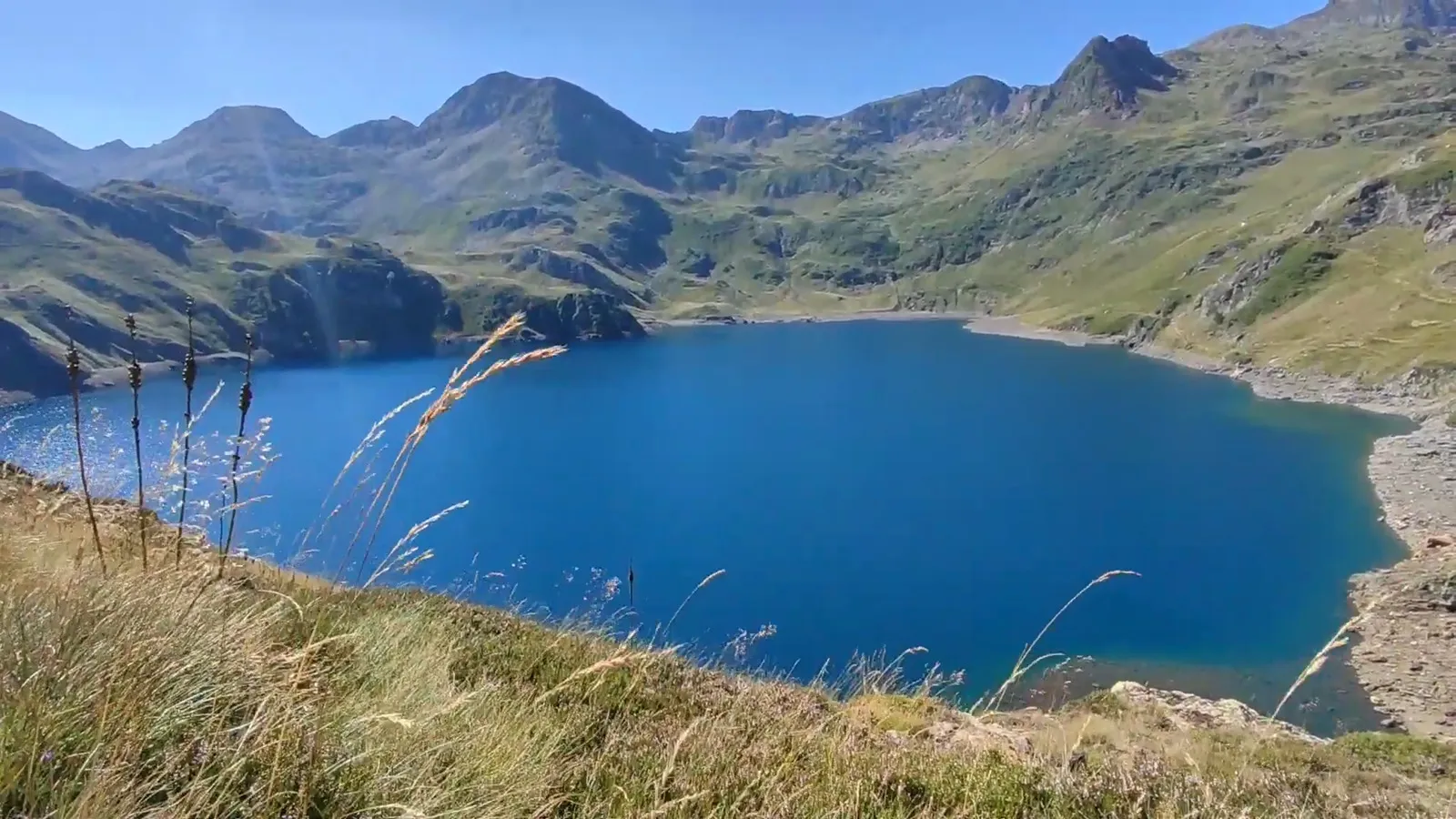 Lac Bleu de Lesponne randonnée