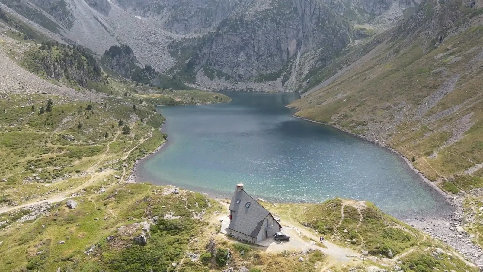 Lac d'Ilhéou refuge Cauterets