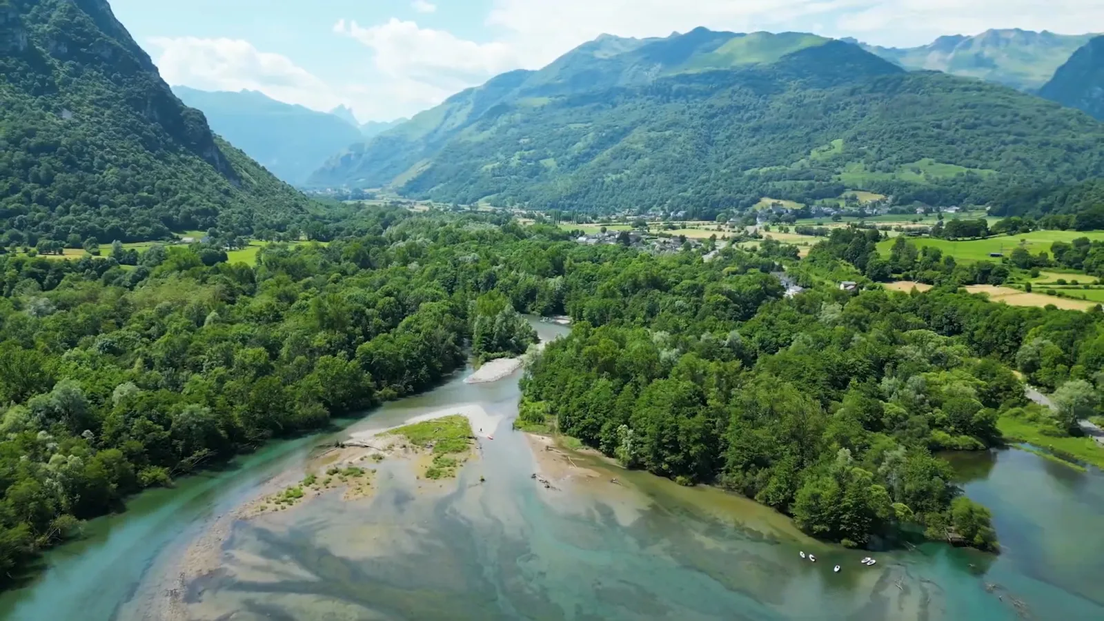 Ambiance brumeuse et calme au Lac de Castet