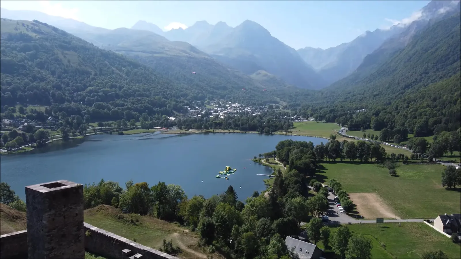 Lac de Génos-Loudenvielle activités nautiques