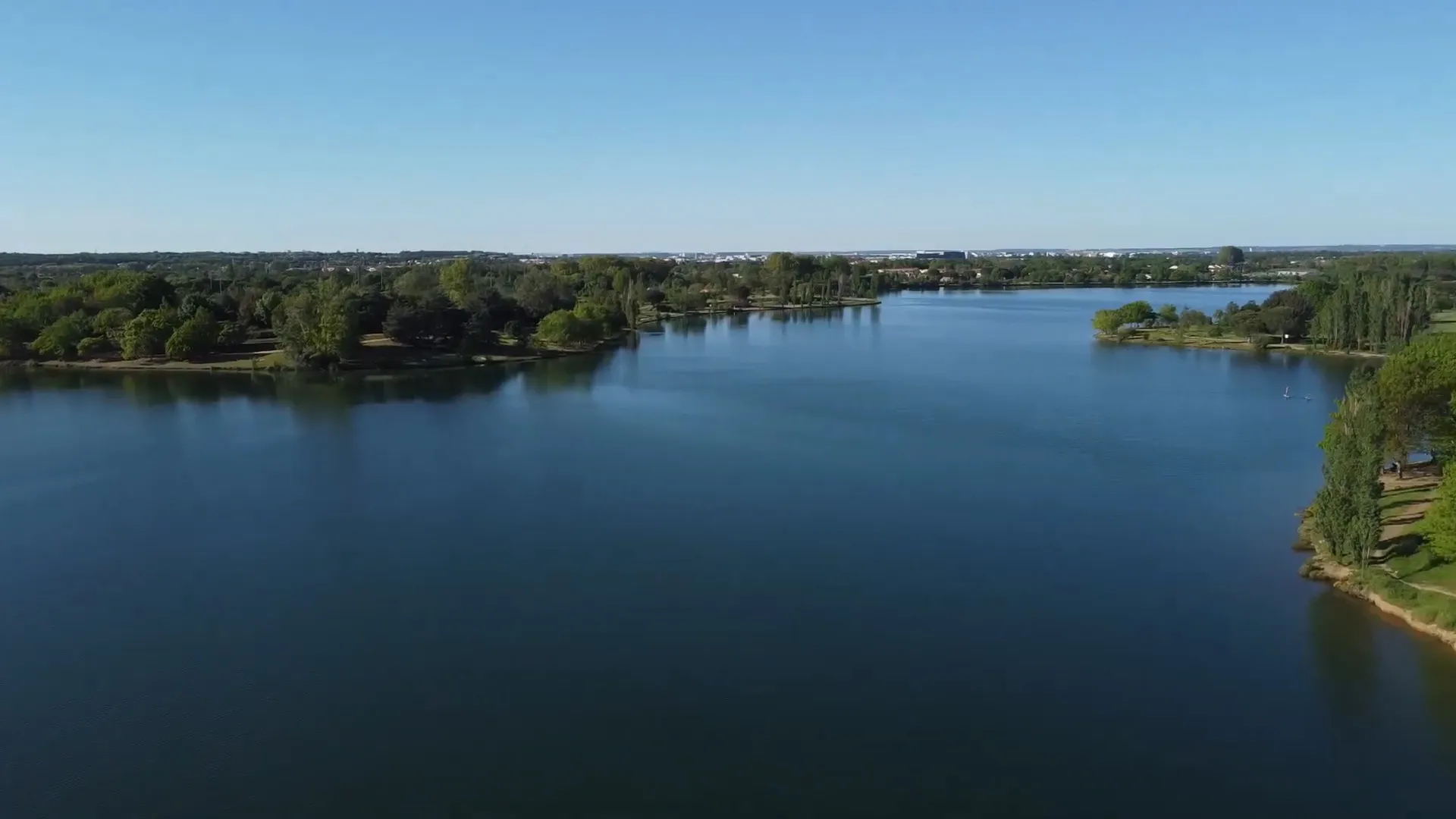 Base de loisirs de la Ramée à Tournefeuille près de Toulouse