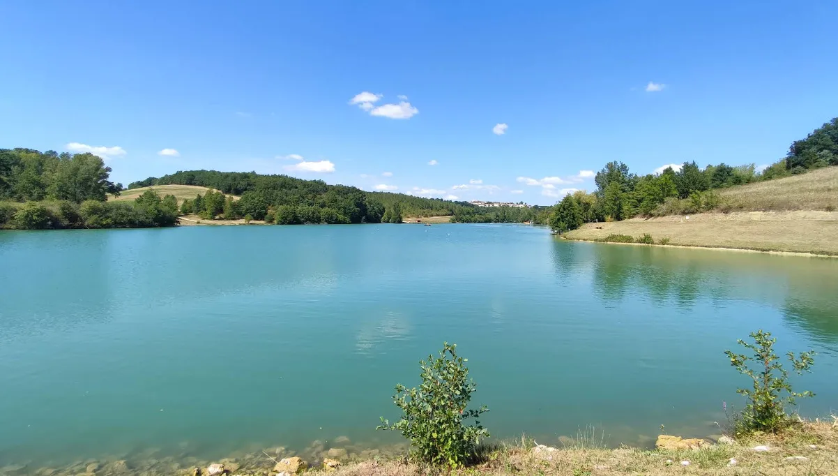 Le calme du Lac de Molières