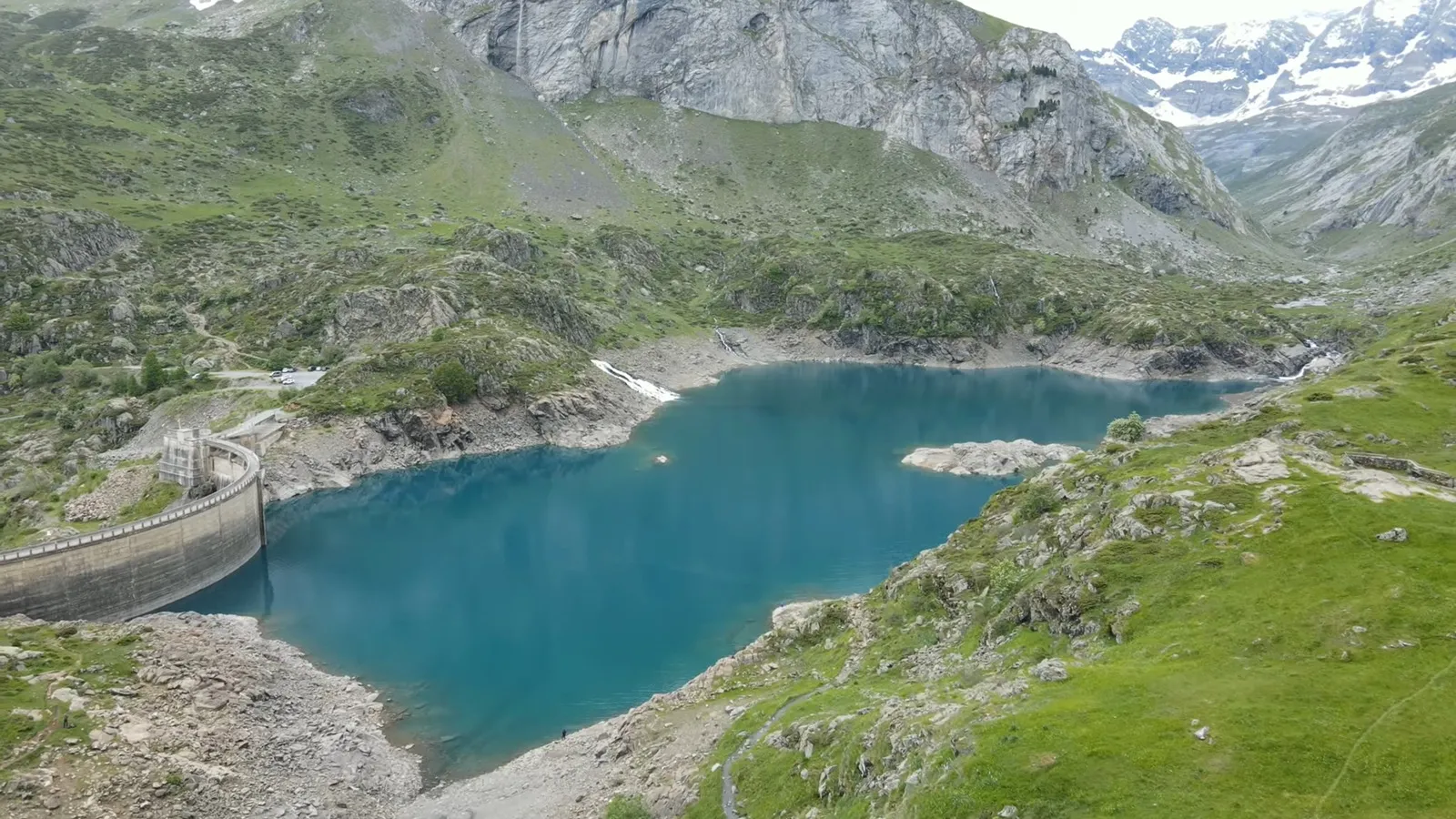 Lac des Gloriettes barrage