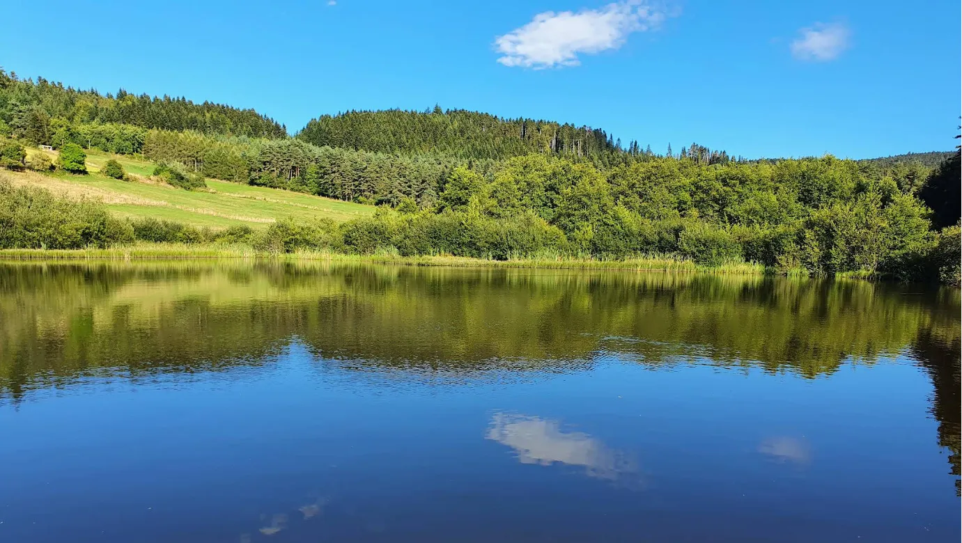 Ambiance mystique sur l'Etang de Berbezit